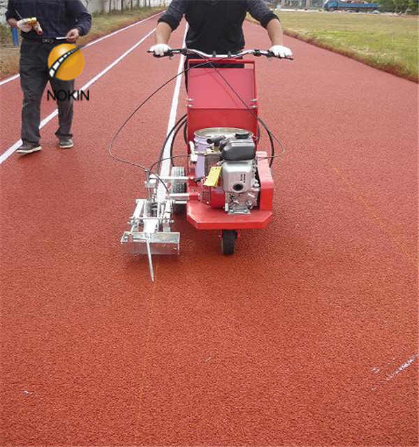 Walk Behind Road Striping Marking Machine For Athlete Field Rate